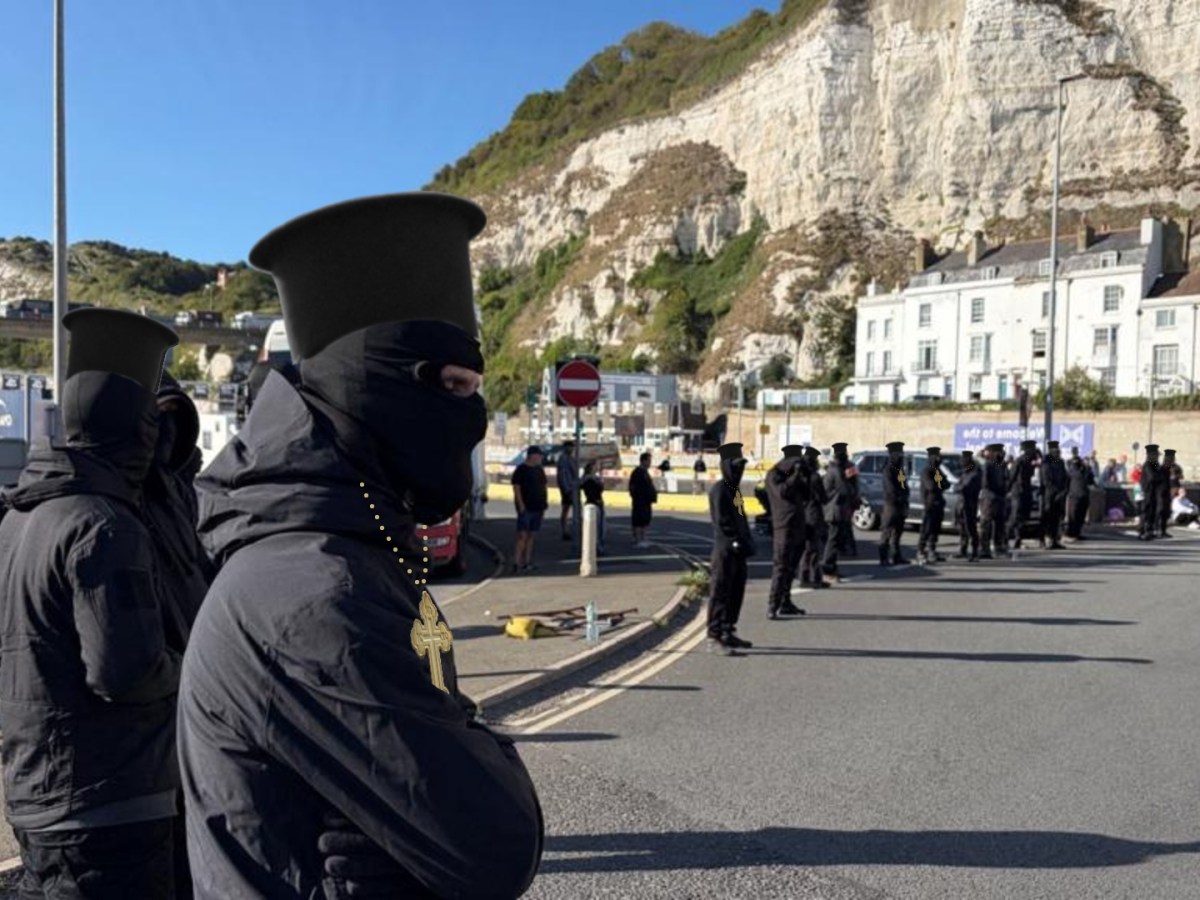 MASSIVE MISUNDERSTANDING: Dover protesters actually just Greek Orthodox monks who got&nbsp;lost